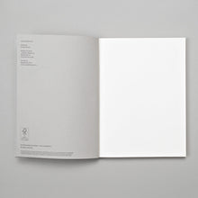 Load image into Gallery viewer, Notepad - Blank Pages - Silver
