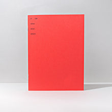 Load image into Gallery viewer, Basic Notebook (Red)