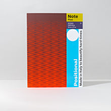 Load image into Gallery viewer, Fluorescent Notebook (Red)