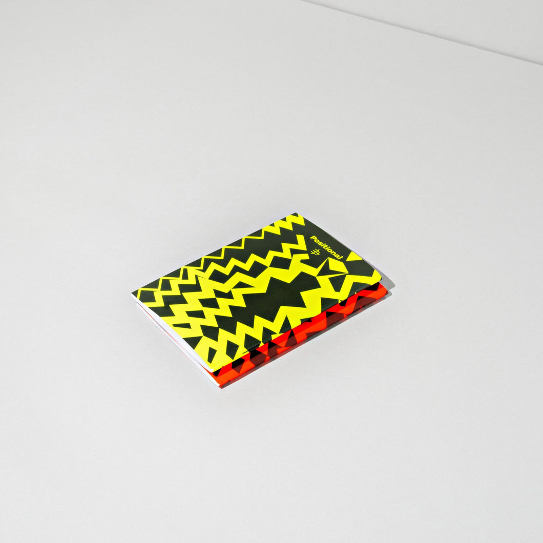Fluorescent Notebook - Set of 2 (Red, Yellow)